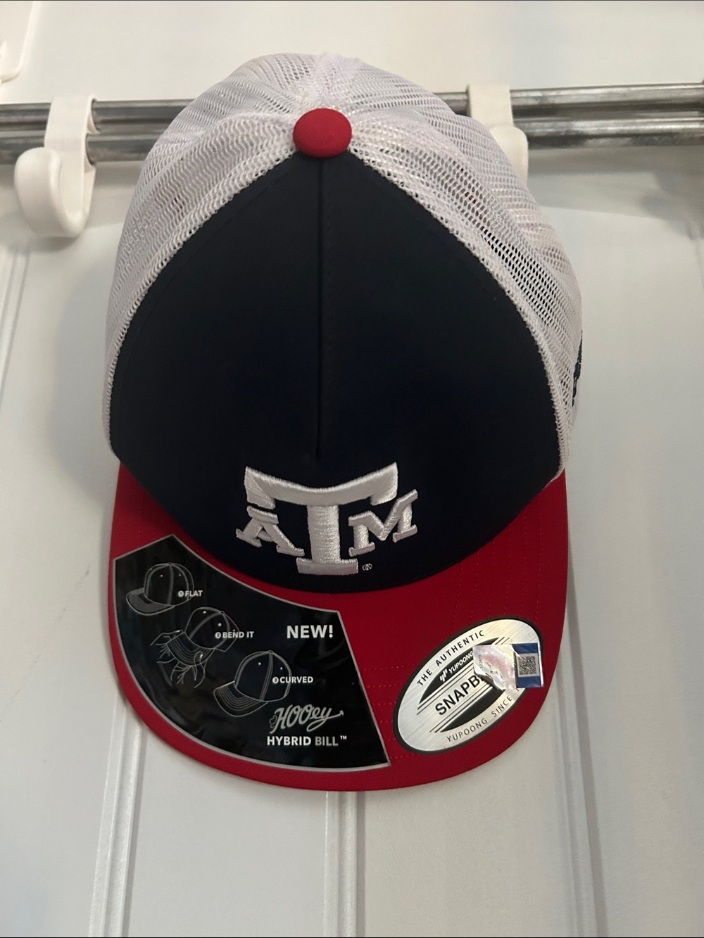 Hooey Texas A&M Trucker Hat - Navy, Red, White
